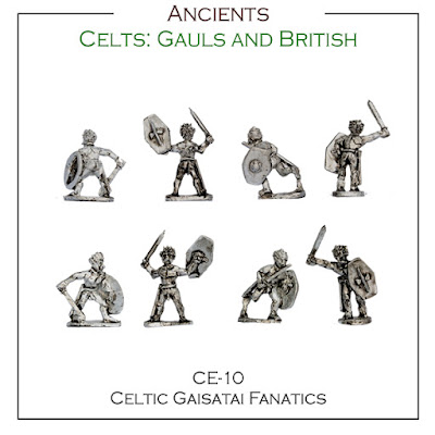 CE-10 Celtic Gaisatai Fanatics - Singles - (32 Singles figures + 4 bases)