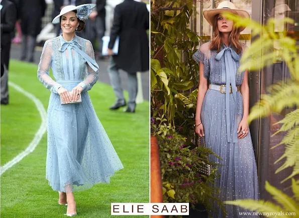 Kate Middleton wore Elie Saab dress from Resort 2019 Fashion Show Collection