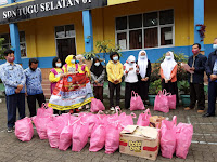 IBKS memberikan bantuan terhadap siswa dan Guru Terdampak Bencana di Mamuju Sulawesi Barat