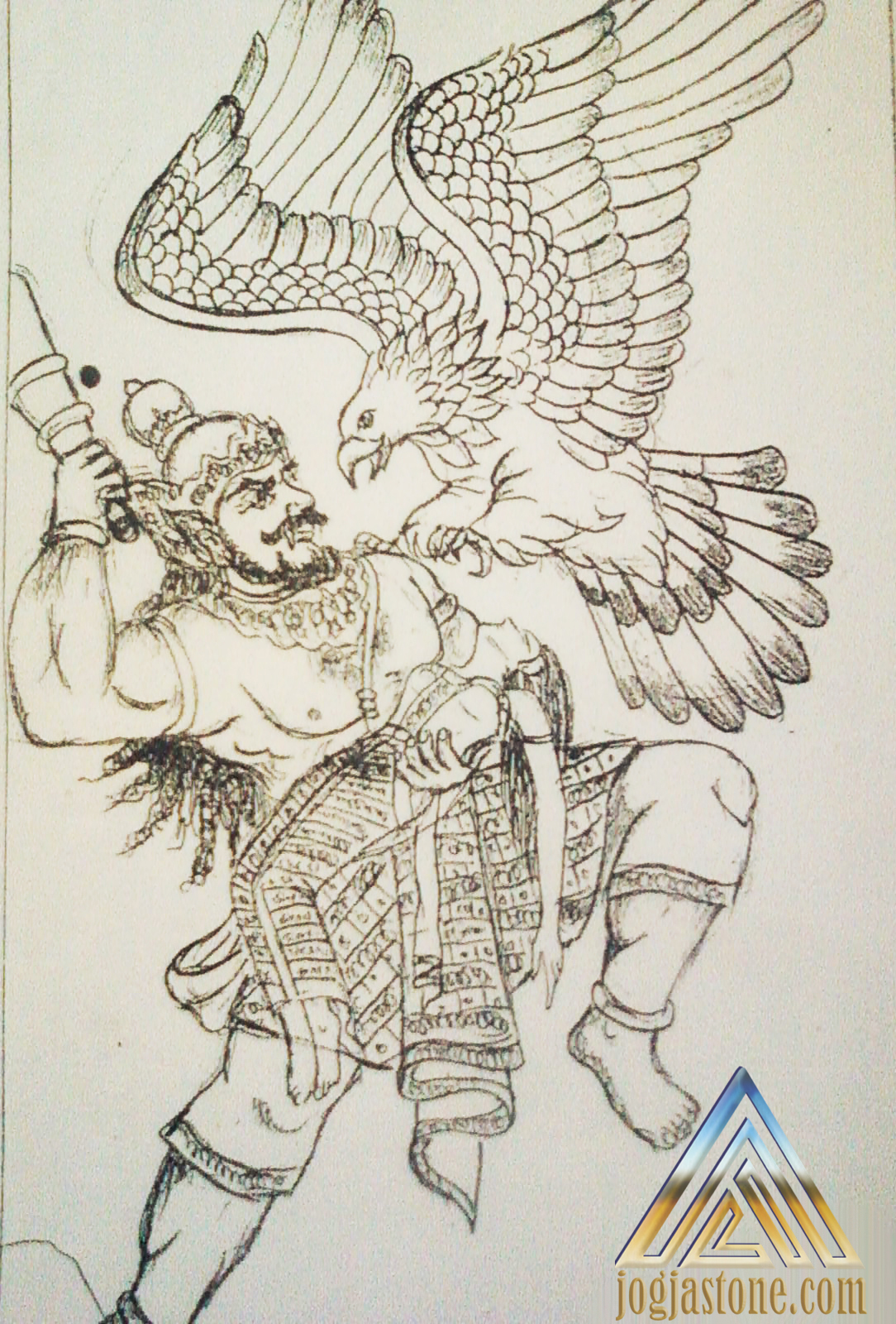 27+ Hits Sketsa Gambar Wayang Bali Terkeren Wajahsket jpg (1084x1600)