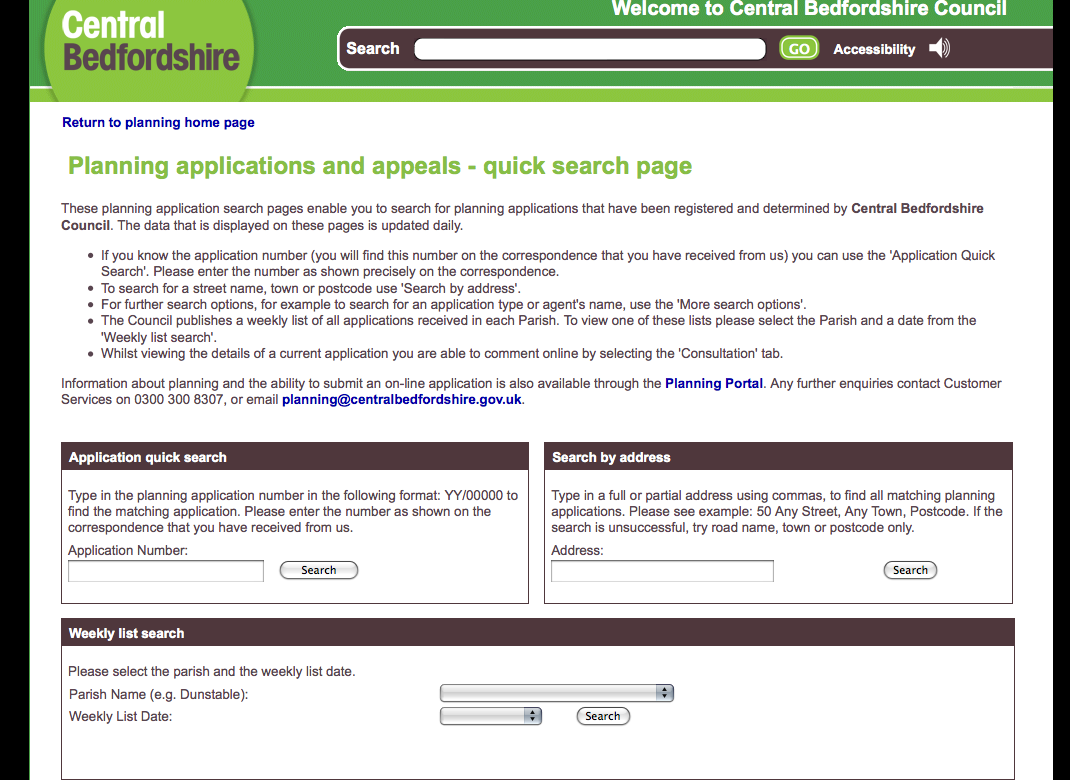 Cranfield intranet image