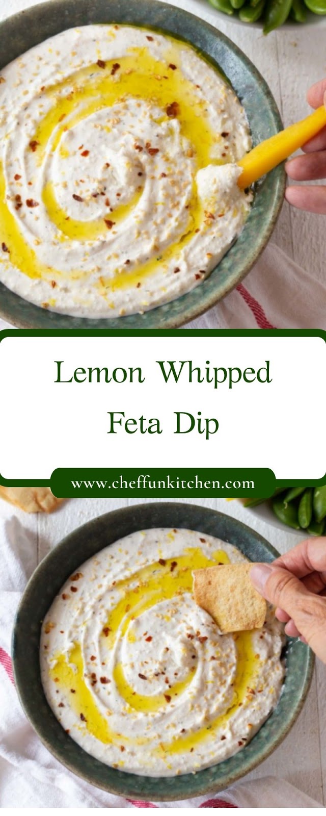 Lemon Whipped Feta Dip Lemon Whipped Feta Dip