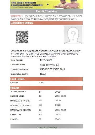 THE WEST AFRICAN EXAMINATION COUNCIL WAEC THE WEST AFRICAN