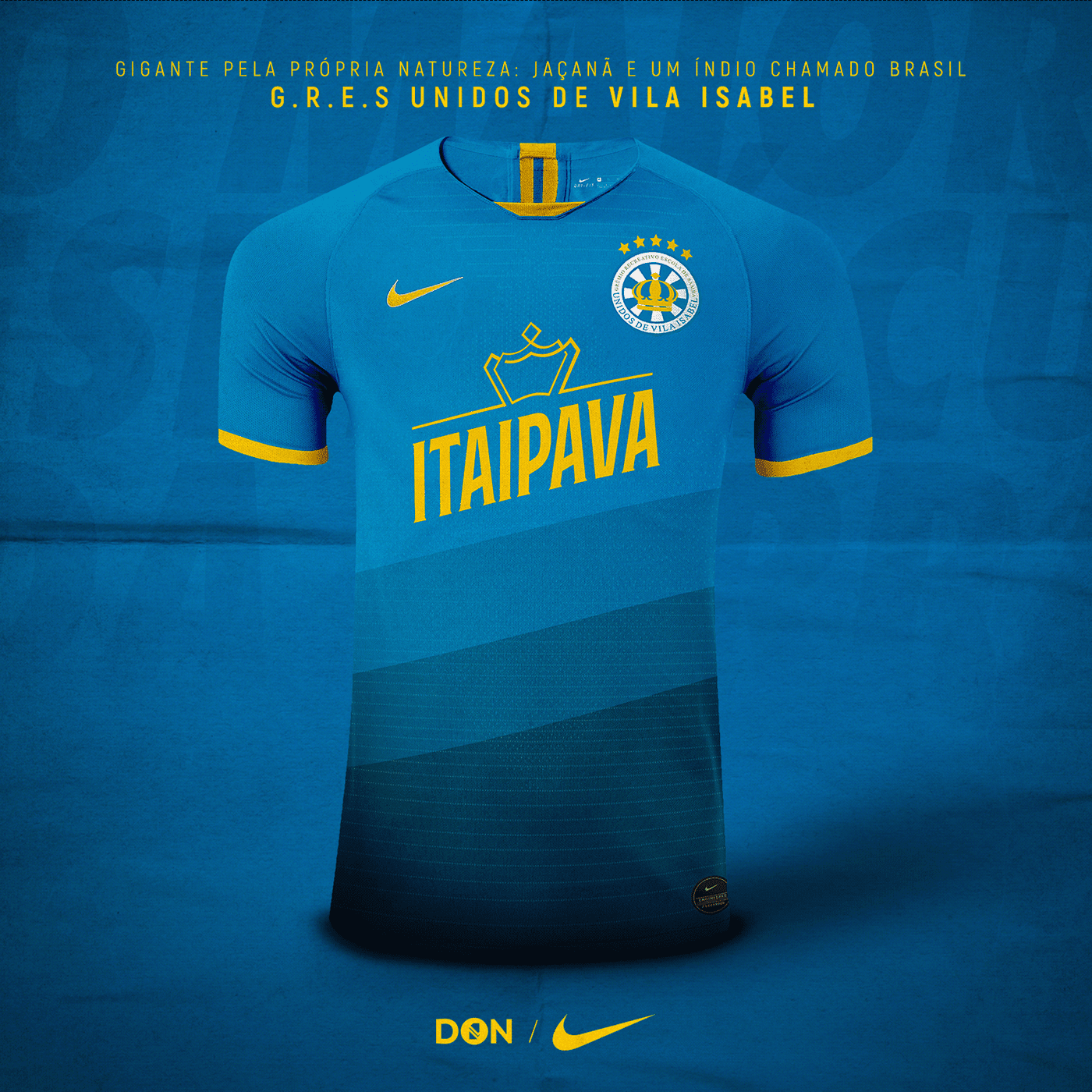 Designer cria camisas de futebol para escolas de samba Show de Camisas Designer cria camisas de futebol para escolas de samba Show de Camisas