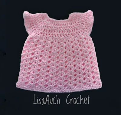 free crochet newborn dress pattern lisaauch