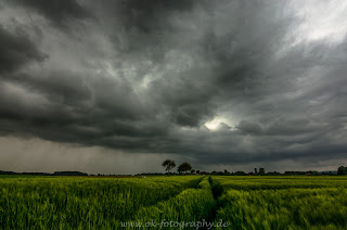 Wetterfotografie Regenzelle Gewitterzelle Nikon