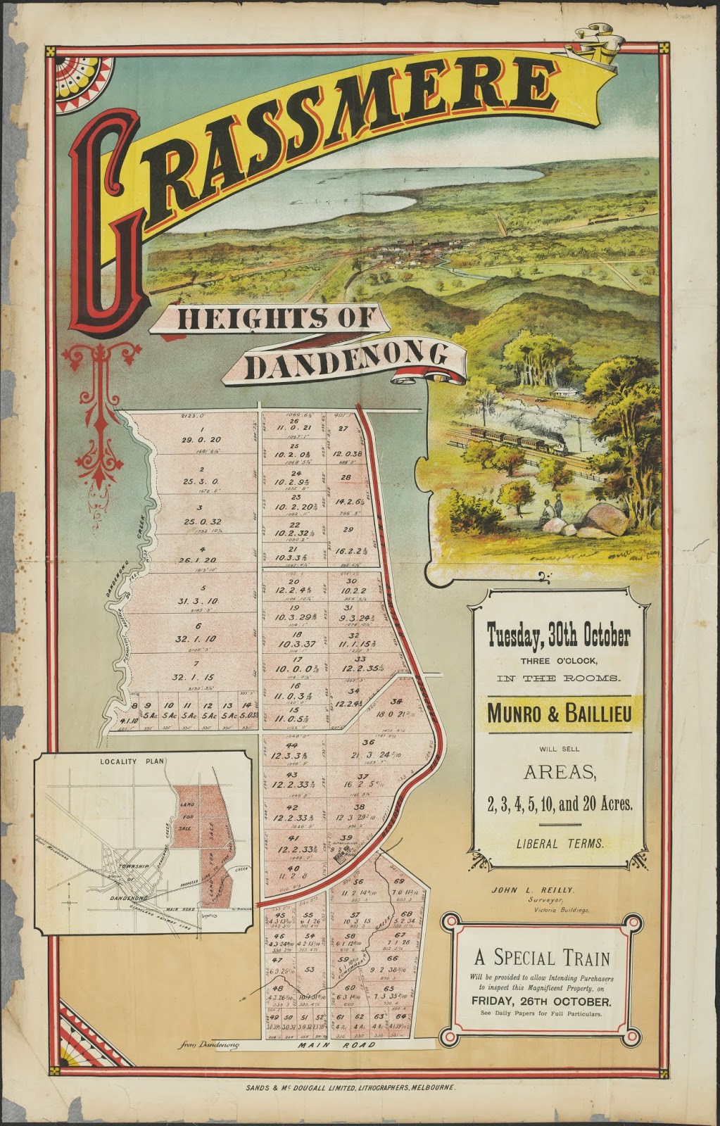 Casey Cardinia links to our past Land sales in the area real