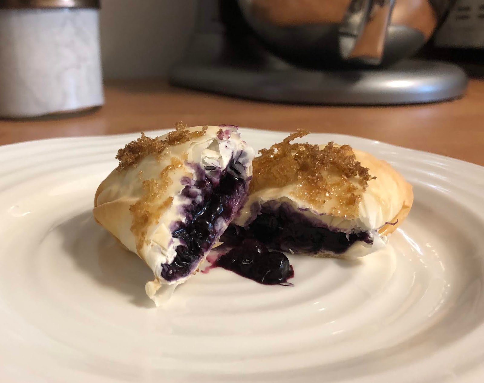 Blueberry Phyllo Pastries The Home Baked Vegan