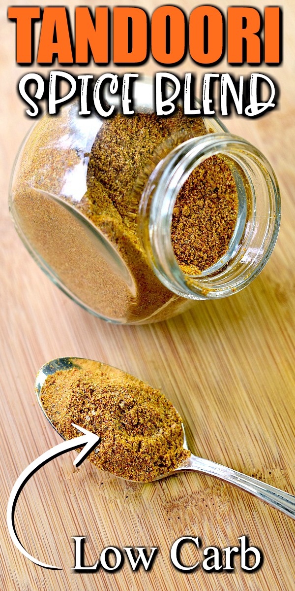 Take a trip to India without leaving your kitchen with this Homemade Tandoori Seasoning Blend Recipe. Perfect for low carb/keto diets, it is terrific on chicken, pork, fish, veggies, and beef. Add a ton of flavor without adding carbs! #indianfood #indian #curry #spice #lowcarb #glutenfree #keto #seasoning #DIY #east #recipe | bobbiskozykitchen.com