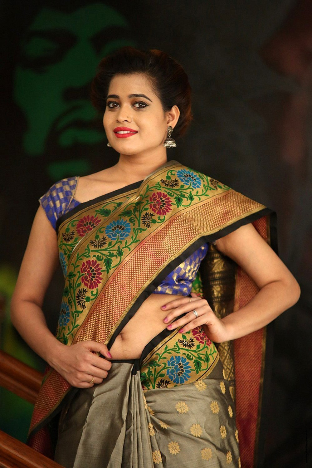 Dipali Raut at Silk India Expo Curtain Raiser - South Indian Actress