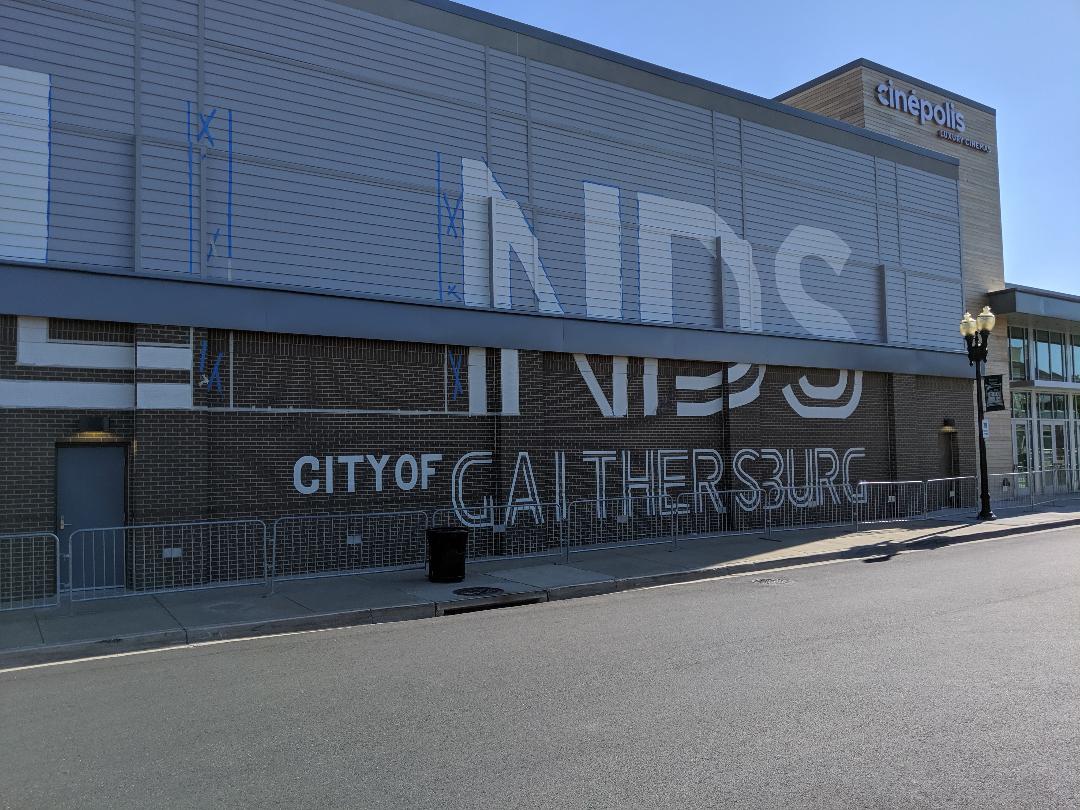 Sam Eig Signage up at Cinepolis and Berries & Bowls + new Kentlands