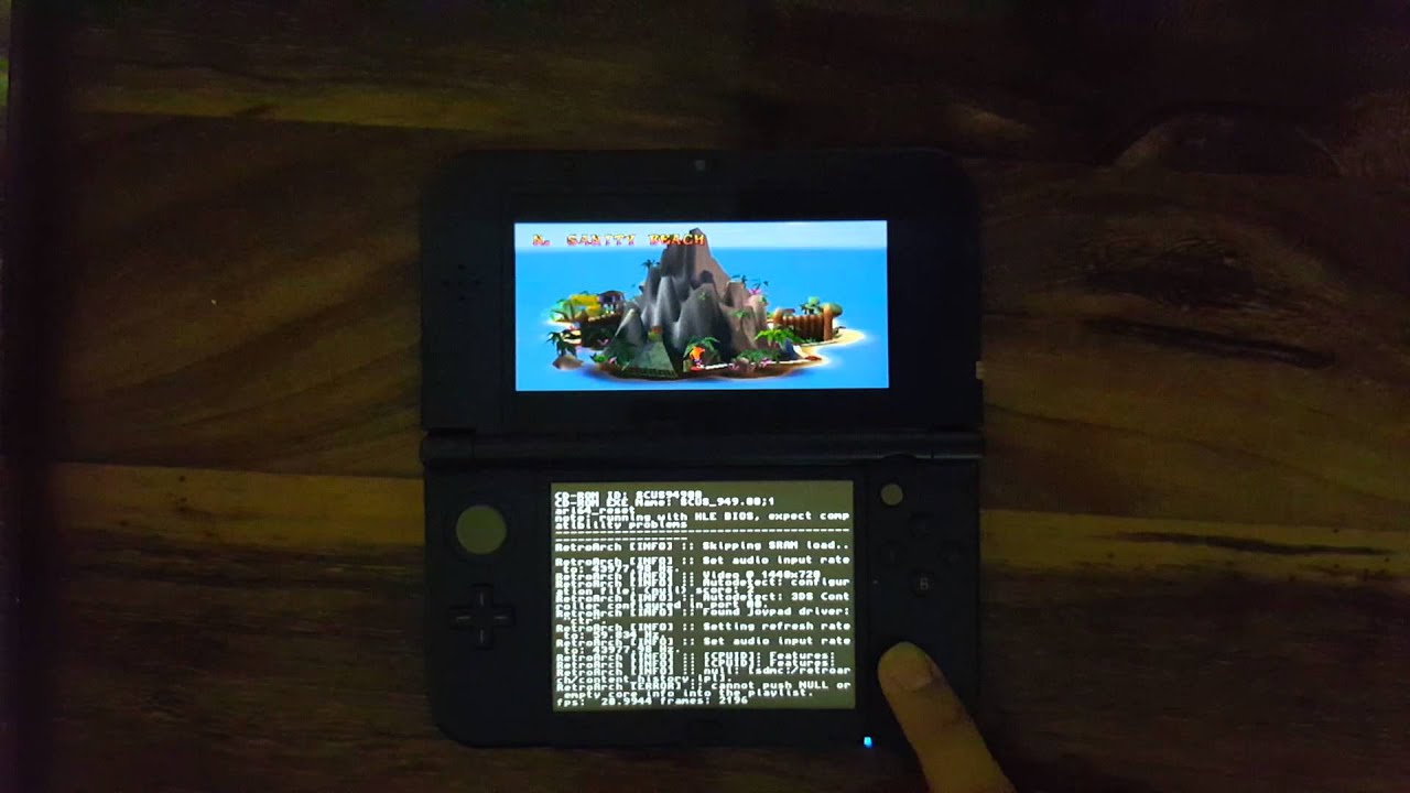 new 3ds retroarch mame roms