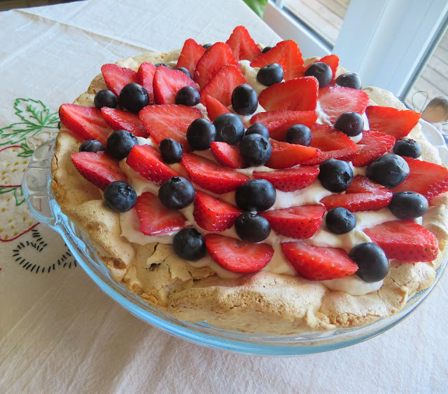 Berry Angel Pie