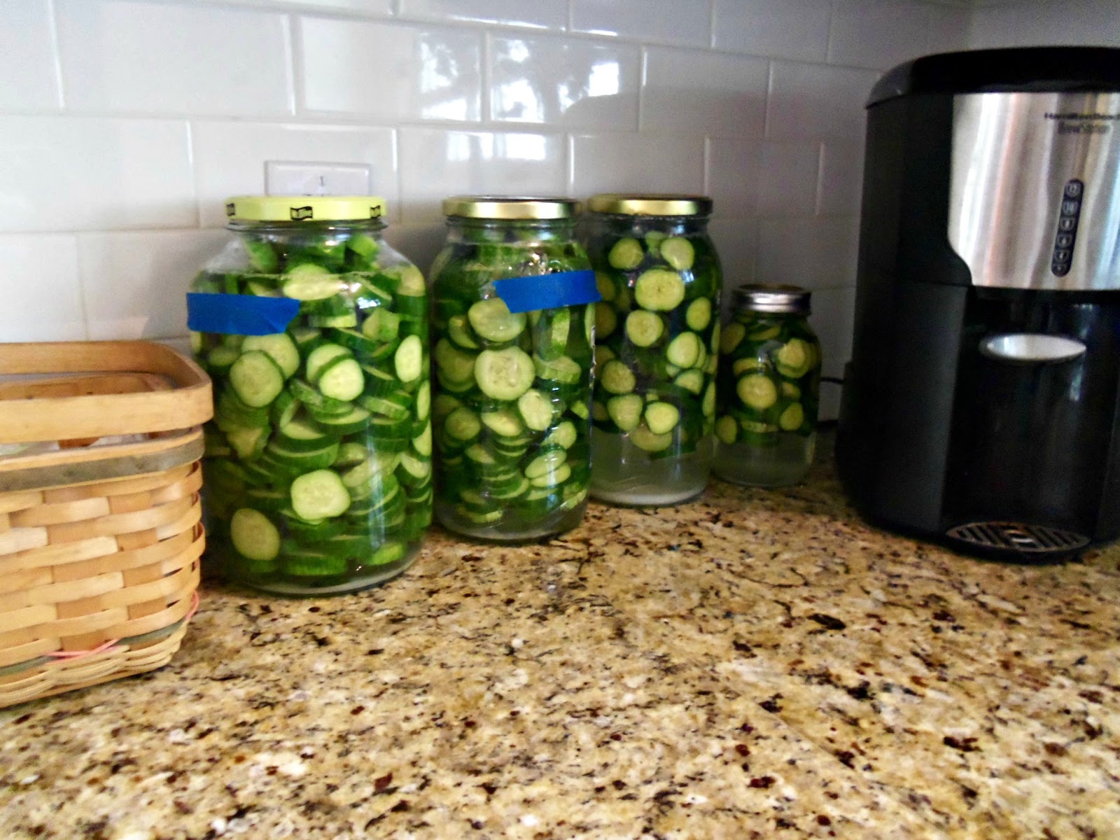 1800 Farmhouse Rd Nine day Sweet Pickle Recipe