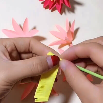 Easy Paper Flower Bouquet - Science Experiments for Kids - Ronyes Tech