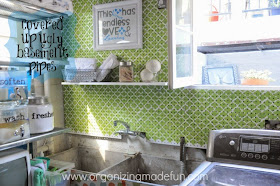 Laundry Room of Organizing Made Fun's home tour