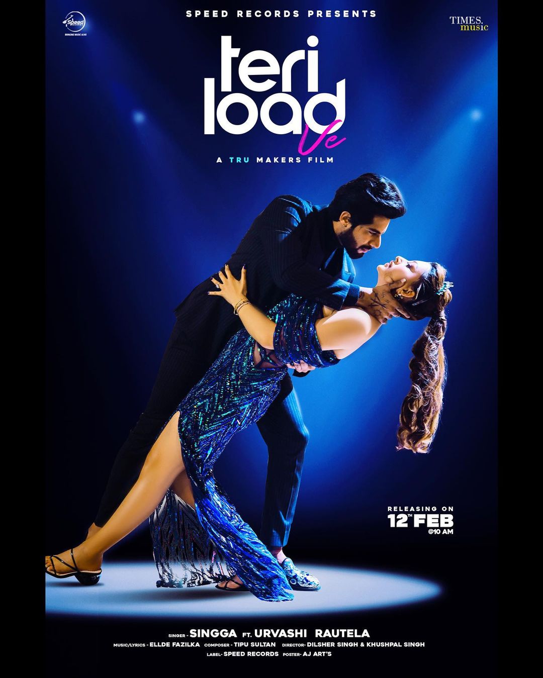 Teri Load Punjabi Mp3 Song Lyrics By Singga ft. Urvashi Rautela DjPunjab