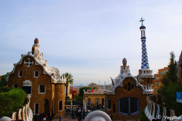 I bizzarri padiglioni del Parc Guell