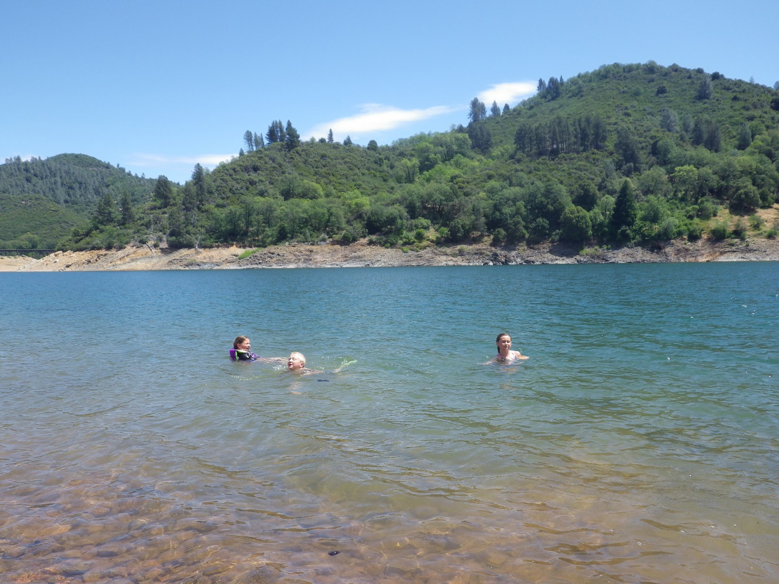 Planks, Fartleks, and Family Fun Camping Antlers Campground, Lake