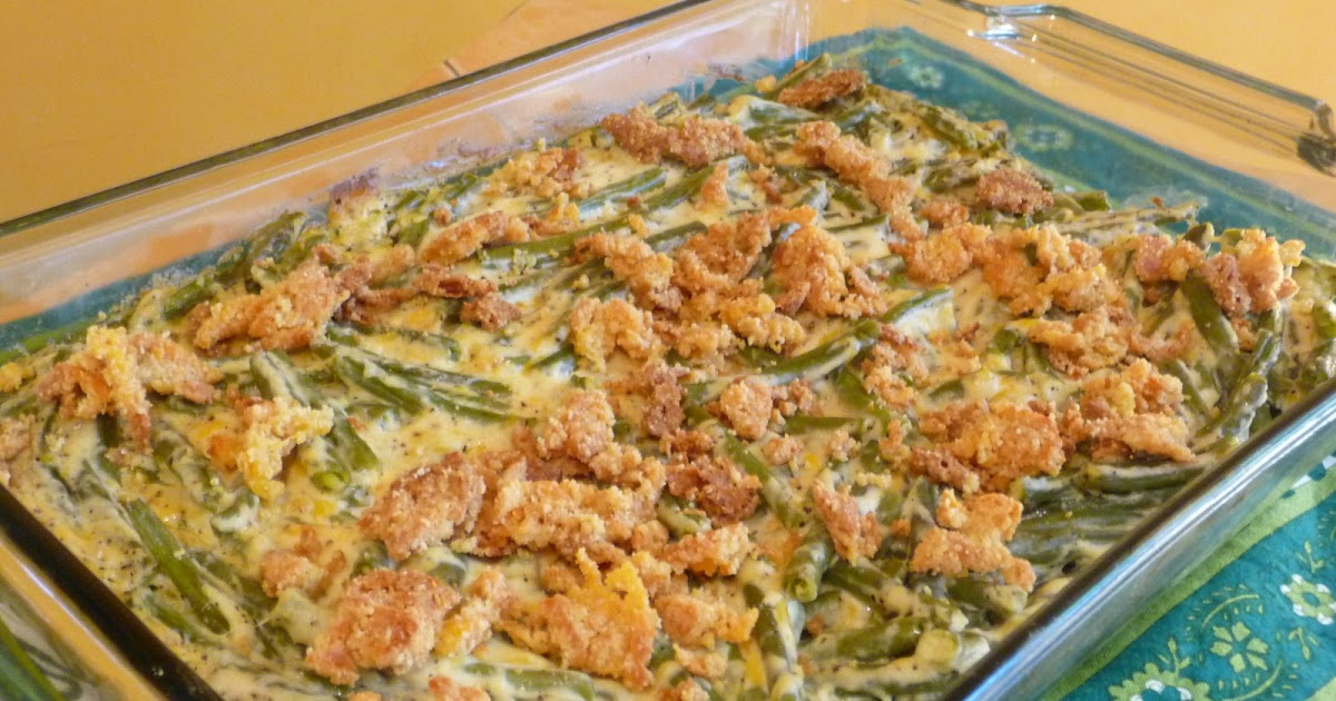 SOUR CREAM GREEN BEAN CASSEROLE