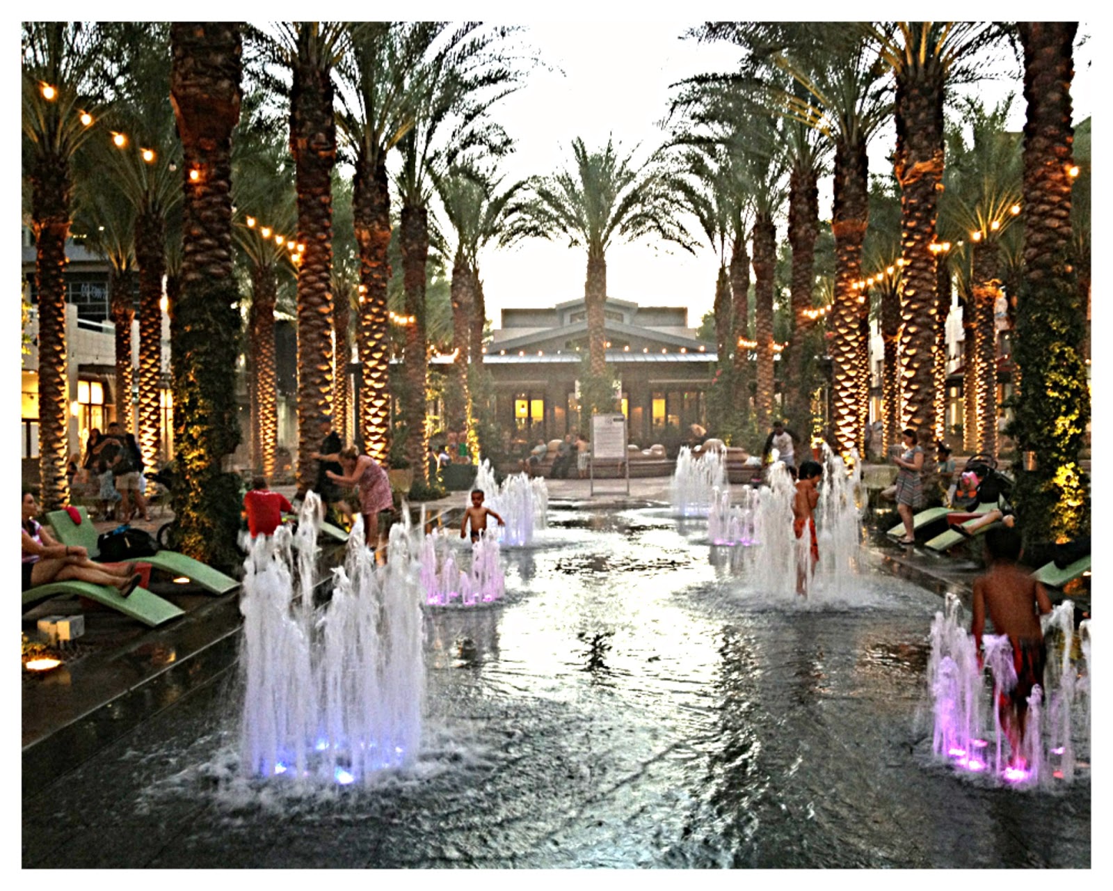 Love Always, Paola: SCOTTSDALE QUARTER SPLASH PAD