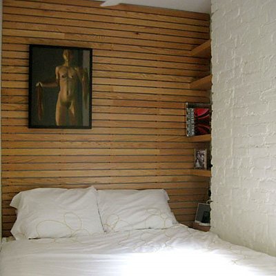 The Cuban In My Coffee: Wood Feature Wall