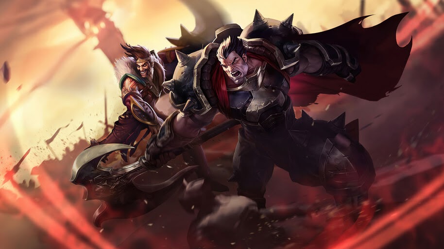 #8.2227, LoL, Wild Rift, Darius, Draven, 4K Wallpaper