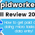 Rapidworkers Review and Tutorial 2021: How to Get Paid to do Micro Jobs, Tasks and Data Entry