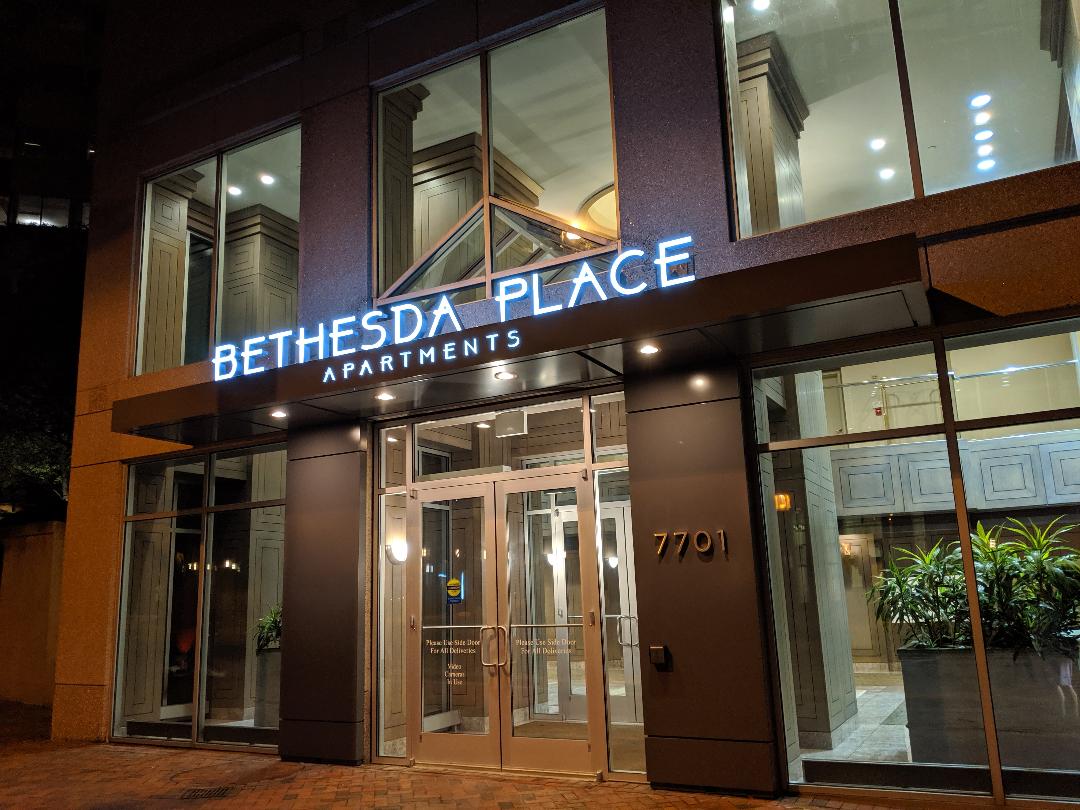 Robert Dyer Bethesda Row Entrance update at Bethesda Place Apartments
