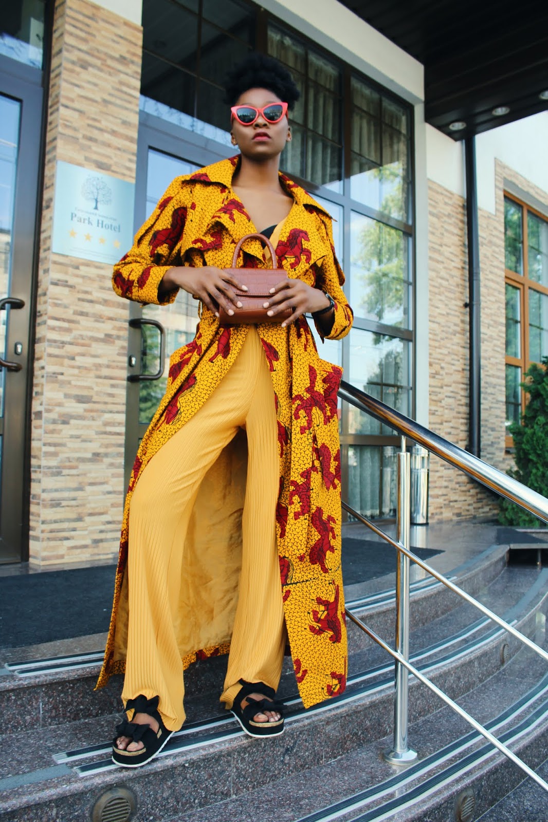 Must-have Ankara style trench coats that will upgrade your style