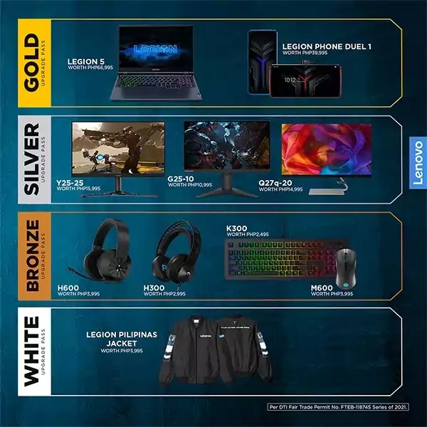 Upgrade Pass color Upgrade Pass color