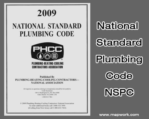 Download National Standard Plumbing Code - NSPC