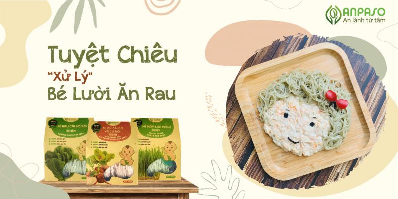 Mì Mầm Lúa Mạch Ăn Dặm Organic Anpaso