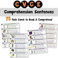  CVCE Comprehension Task Cards