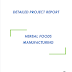 Project Report on Herbal Foods Manufacturing