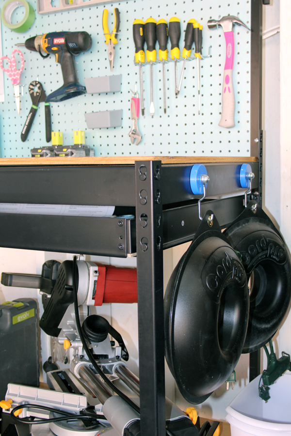 Brilliant Ways to Organize the Garage Blue i Style Creating an