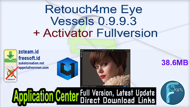 Retouch4me Eye Vessels 0.9.9.3 + Activator Fullversion