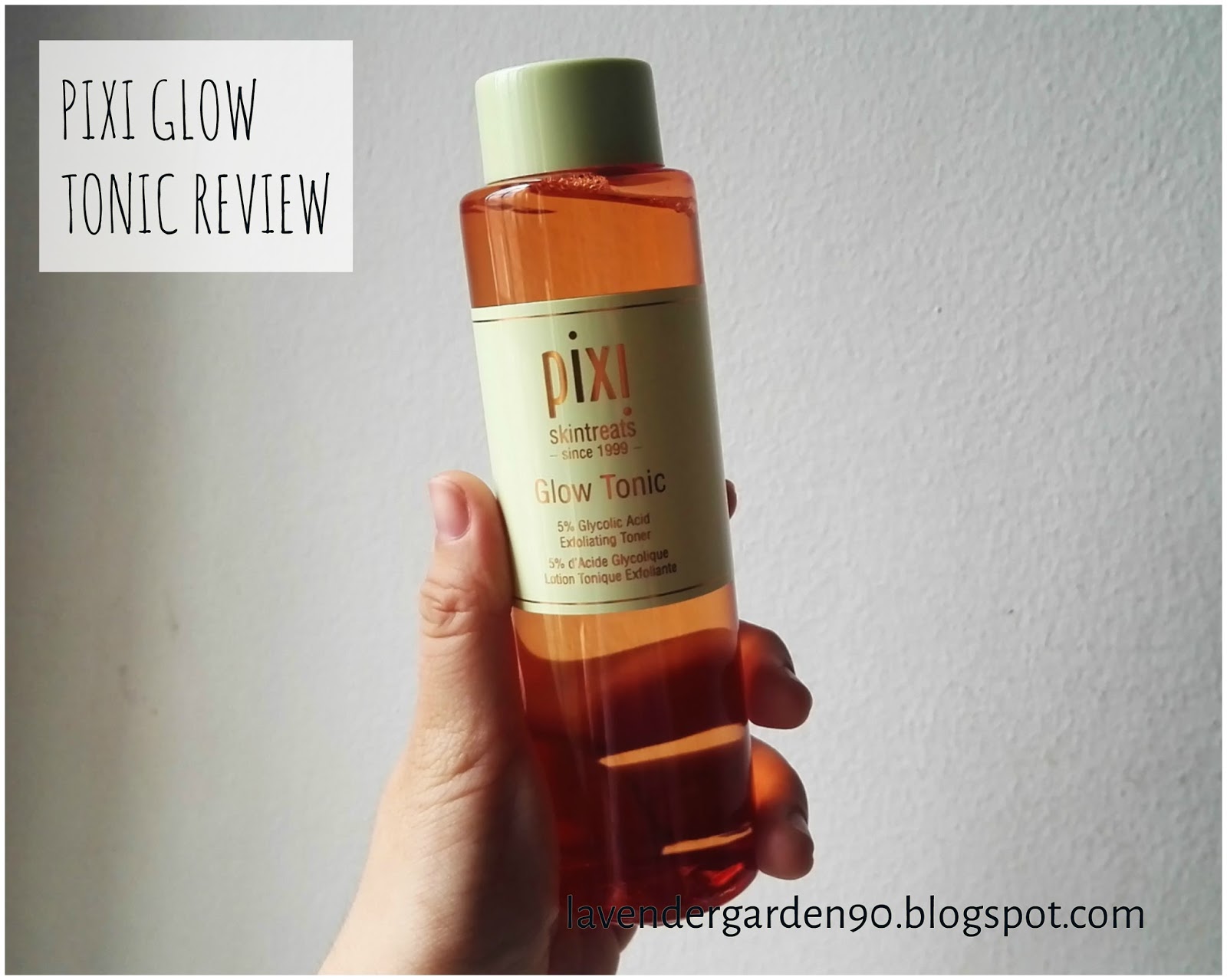 Carolyn S Lavender Garden Review Pixi Glow Tonic