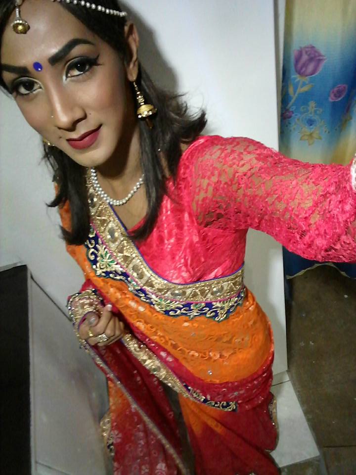 Teen Boy Dressed In A Saree Story Of Crossdressing