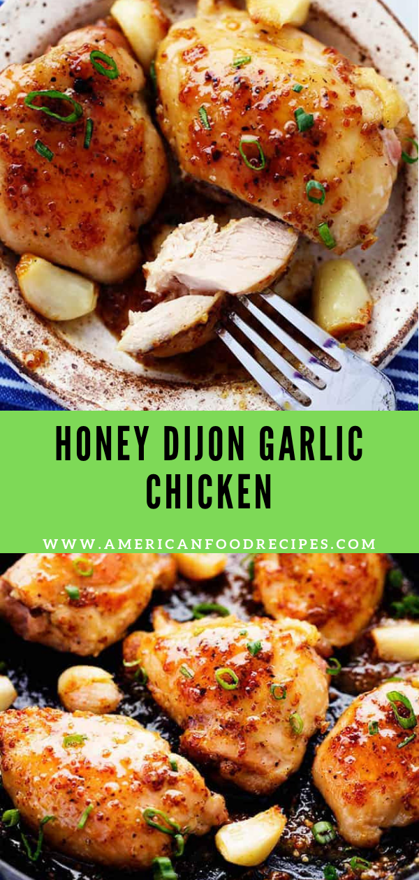 HONEY DIJON GARLIC CHICKEN