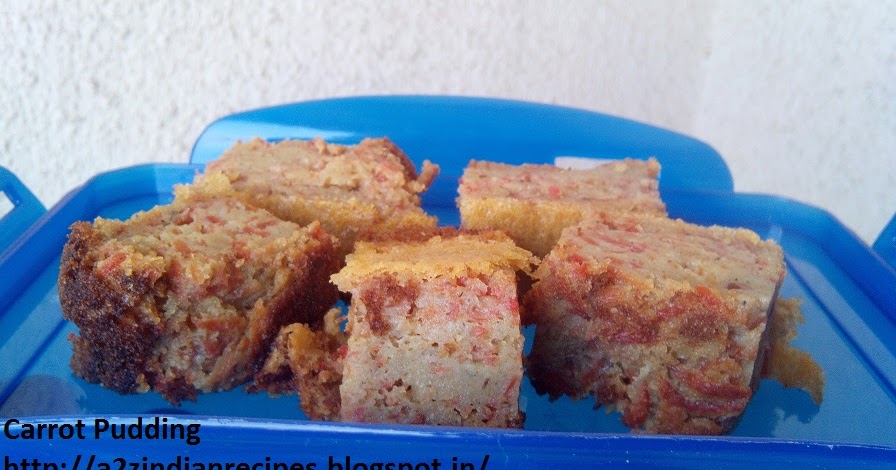Carrot Pudding