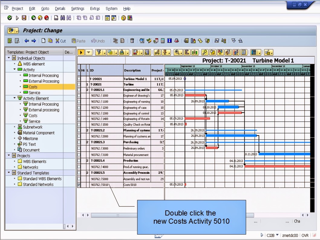 青蛙SAP分享 Froggy's SAP sharing SAP Project System Creating Project