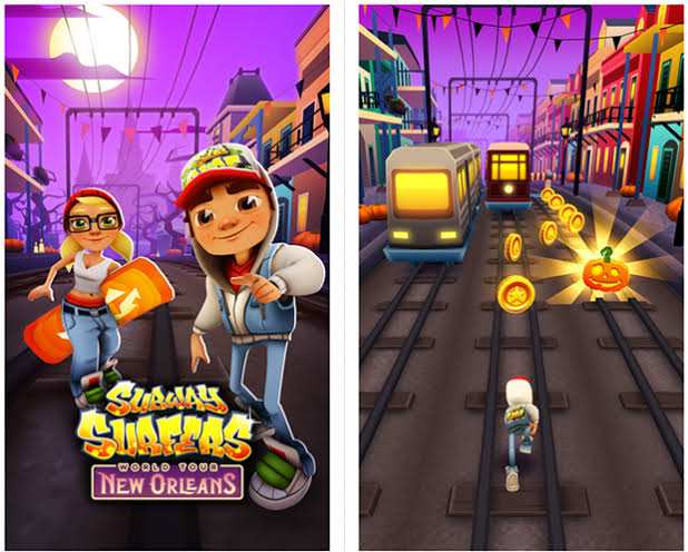 Subway Surfers New Orleans (Halloween Special) - Playinc