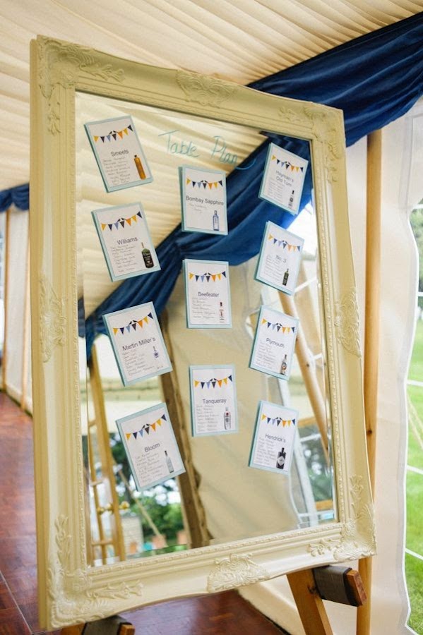 Asignar los asientos en una boda_espejo