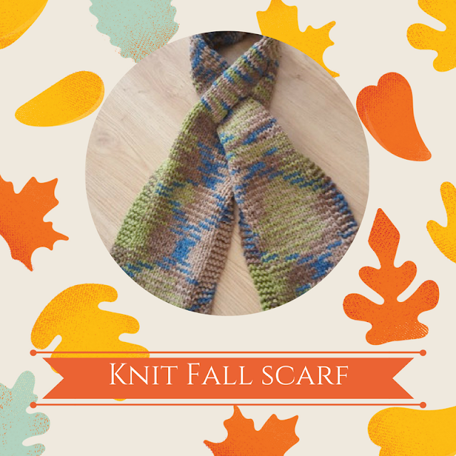 Knit Fall Scarf Knit Fall Scarf