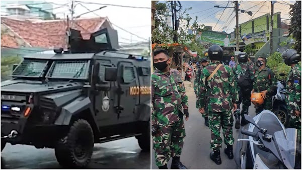 Puluhan TNI Berseragam Lengkap Datangi Markas FPI di Petamburan, Mau Apa?