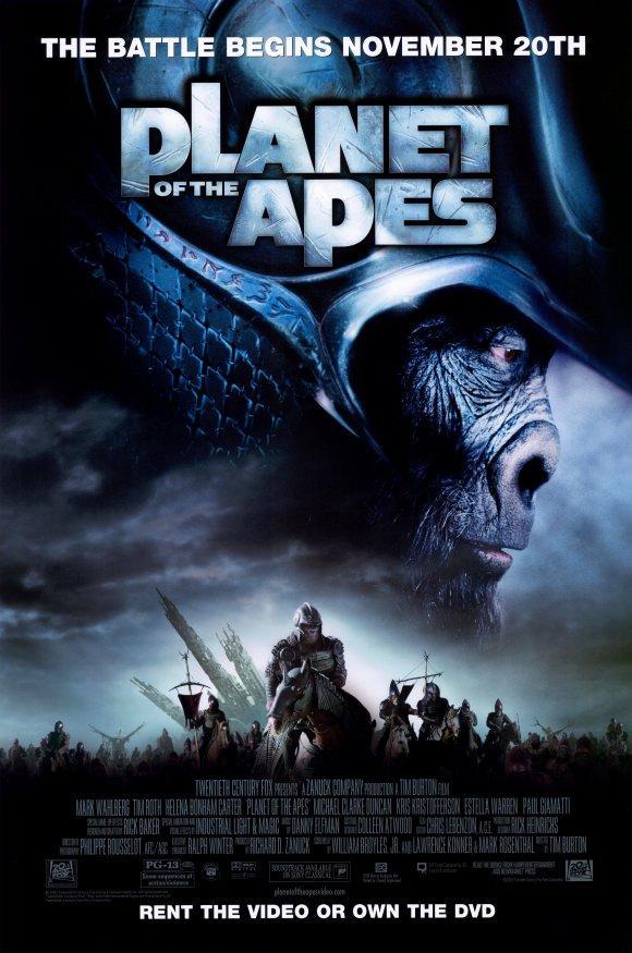 Download Planet of the Apes (2001) Full Movie in Hindi Dual Audio BluRay 720p [1GB]