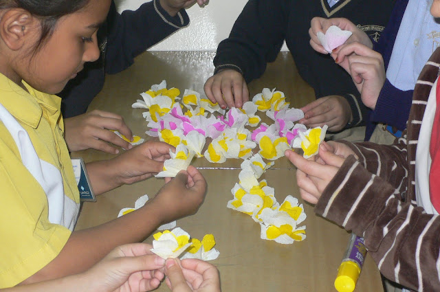 Enhancing Craft: Cascading Paper Flowers
