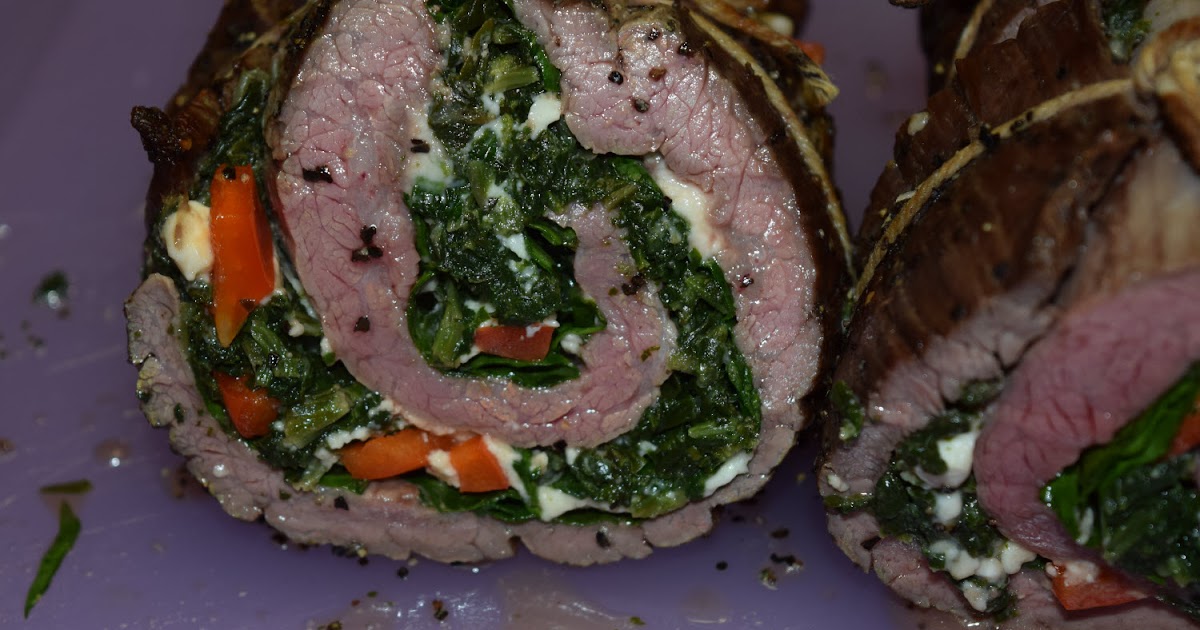 Southern Belle BBQ Flank Steak Pinwheels