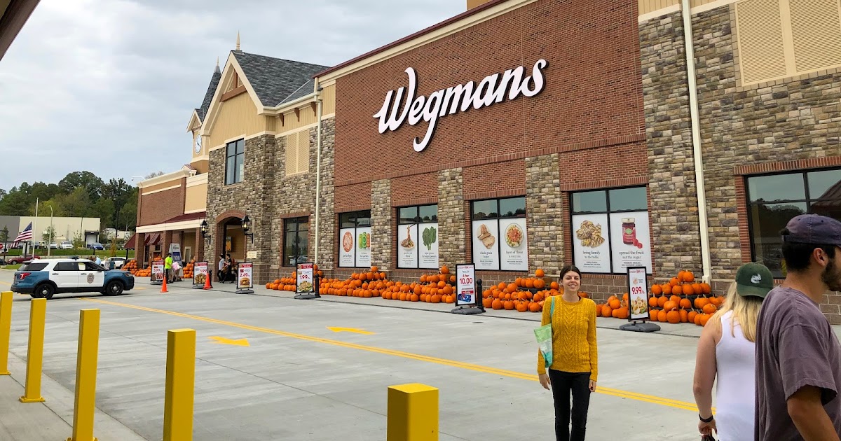 Wegmans Grand Opening in Raleigh, NC October 2019 Blue Skies for Me